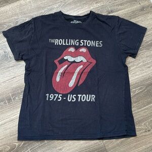 Rolling Stones Distressed Graphic T-Shirt (1975-US TOUR)